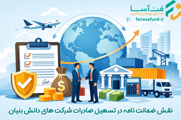 نقش ضمانت ‌نامه‌ در تسهیل صادرات شرکت های دانش بنیان
